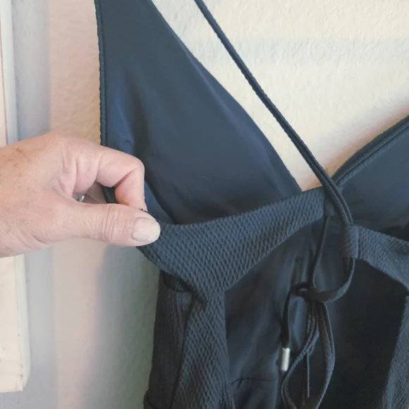 RED CARTER JUANITA BLACK BODYSUIT EUC WOMENS SIZE MEDIUM - Picture 9 of 12